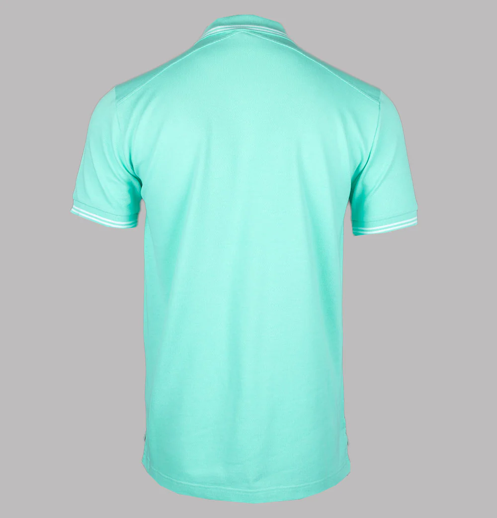 Ma.Strum Double Tipped SS Polo Shirt Aquatic - Image 2