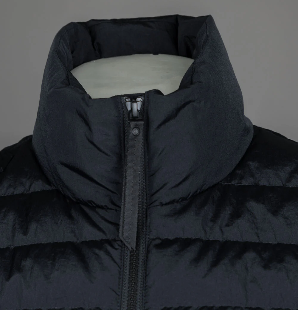 Ma.Strum Down Gilet Jet Black - Image 3