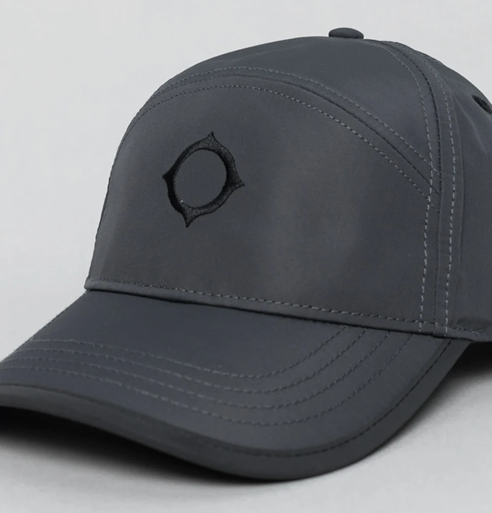 Ma.Strum Embroidered Icon Cap Dark Slate - Image 3