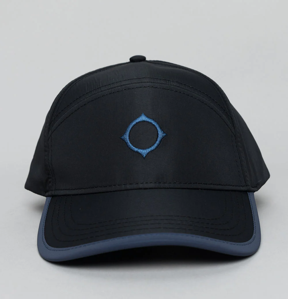 Ma.Strum Embroidered Icon Cap Jet Black - Image 2