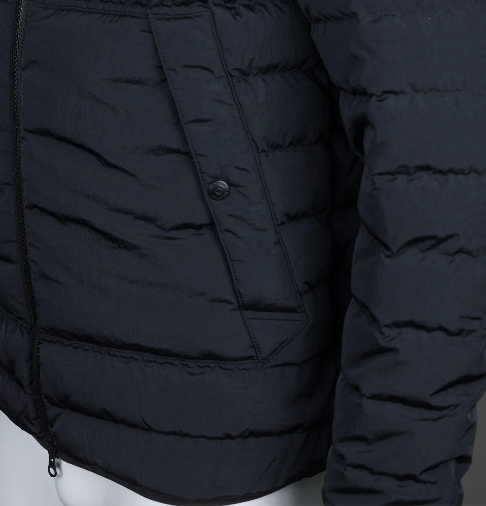 Ma.Strum Hooded Down Jacket Jet Black - Image 5
