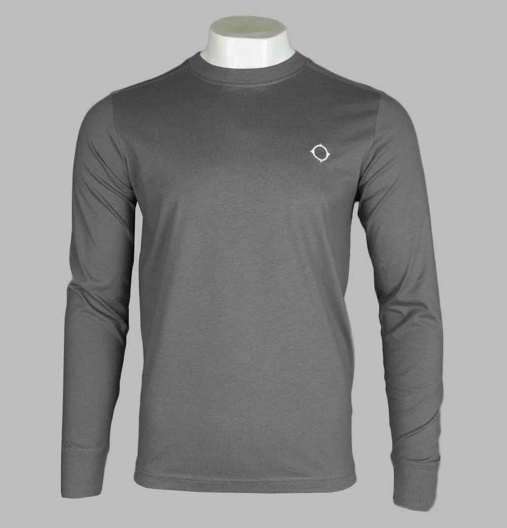 Ma.Strum LS Icon T-Shirt Dark Slate