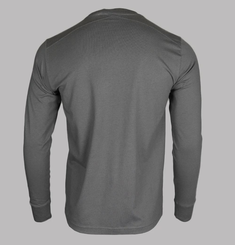 Ma.Strum LS Icon T-Shirt Dark Slate - Image 2