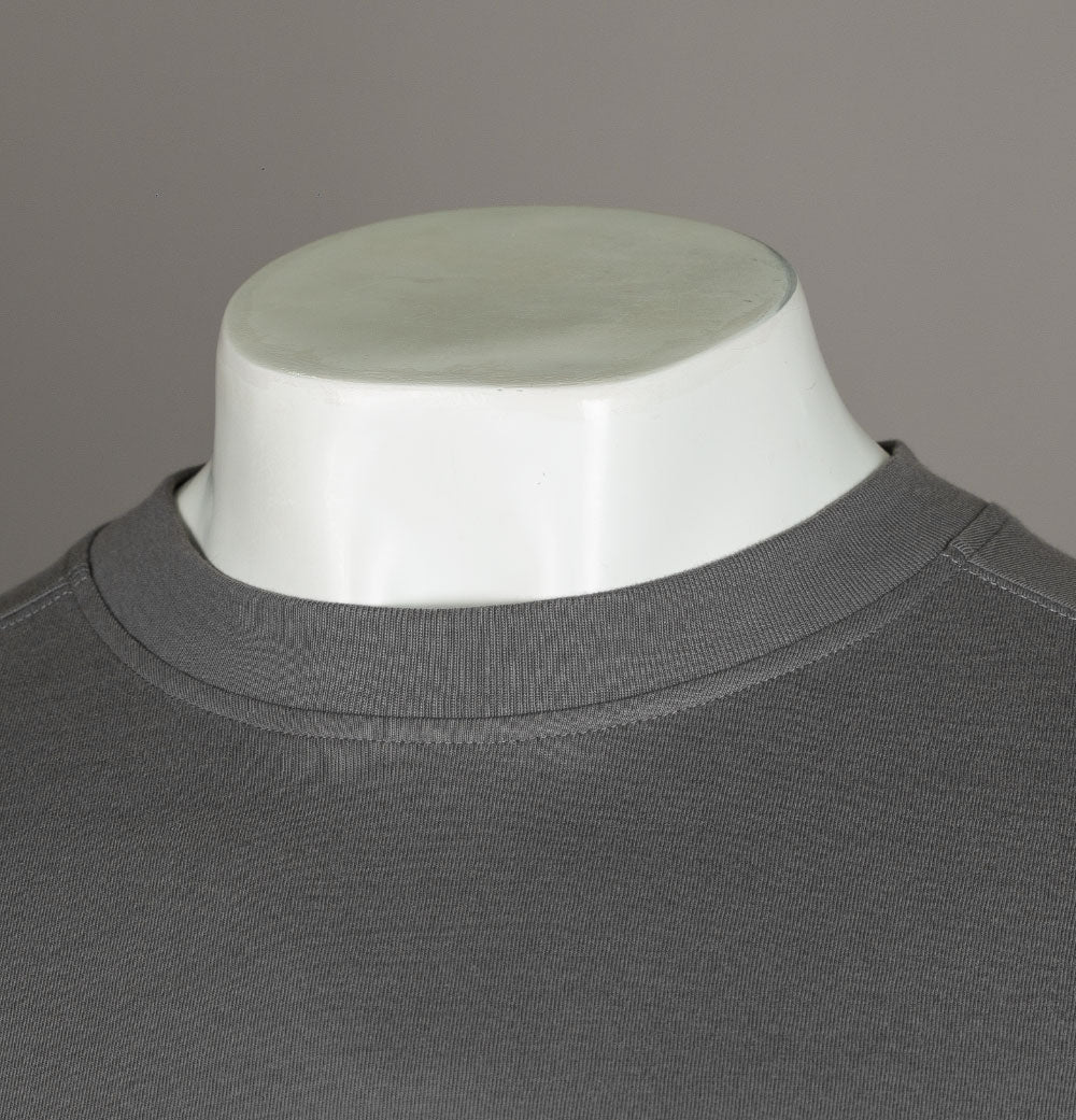 Ma.Strum LS Icon T-Shirt Dark Slate - Image 3