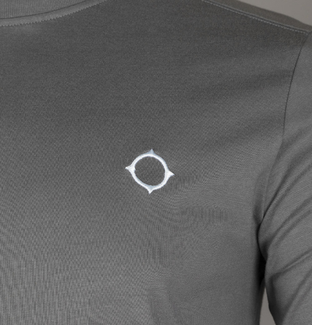 Ma.Strum LS Icon T-Shirt Dark Slate - Image 4