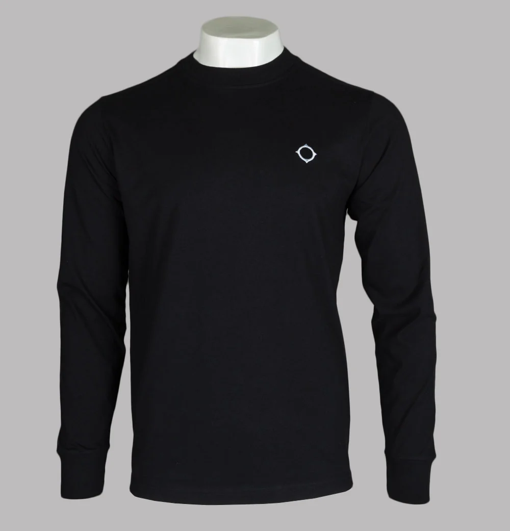 Ma.Strum LS Icon T-Shirt Jet Black
