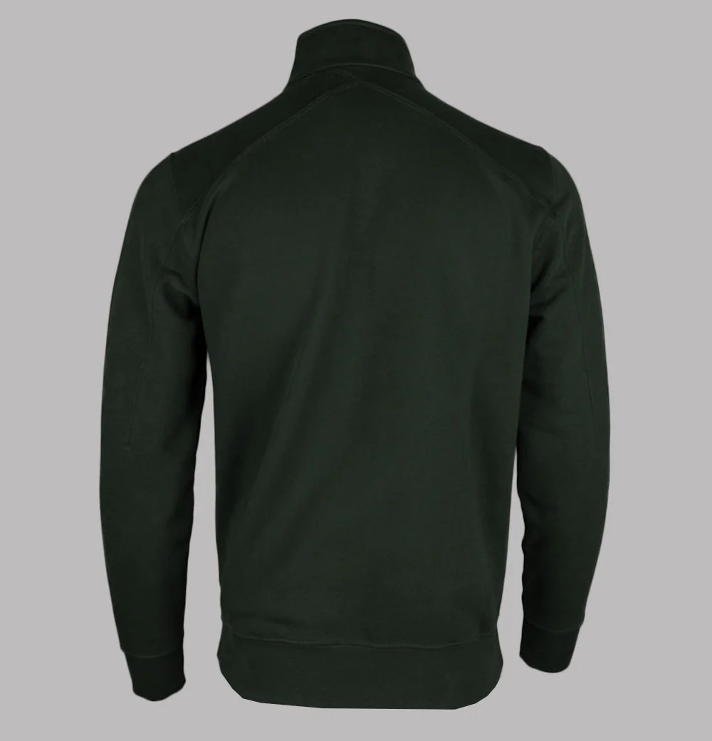 Ma.Strum Neo Quarter Zip Sweatshirt Oil Slick Green - Image 2