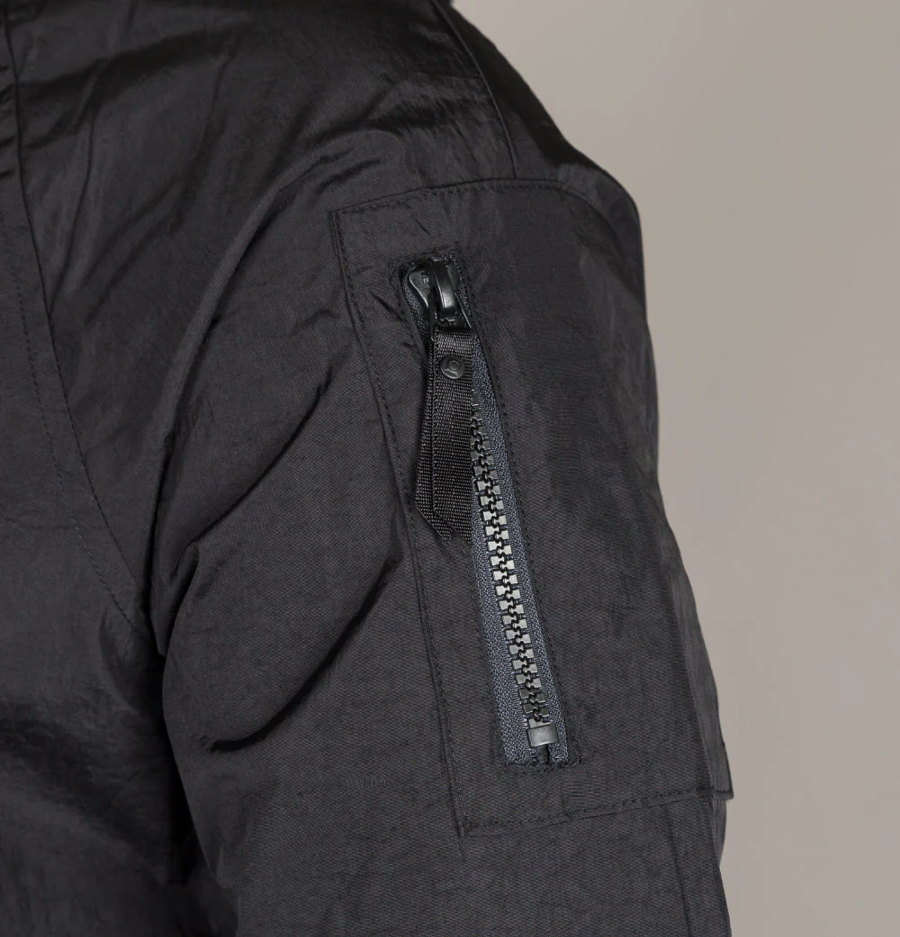 Ma.Strum NT Hooded Jacket Jet Black - Image 5