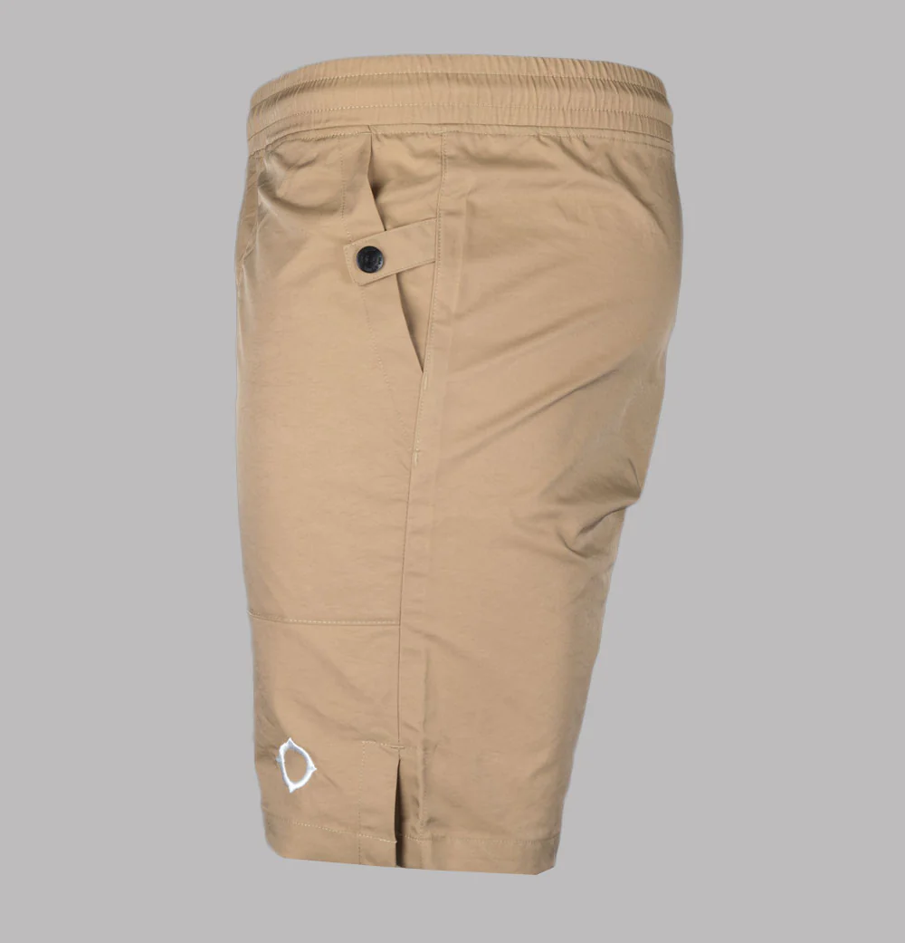 Ma.Strum Nylon Shorts Army Brown - Image 2