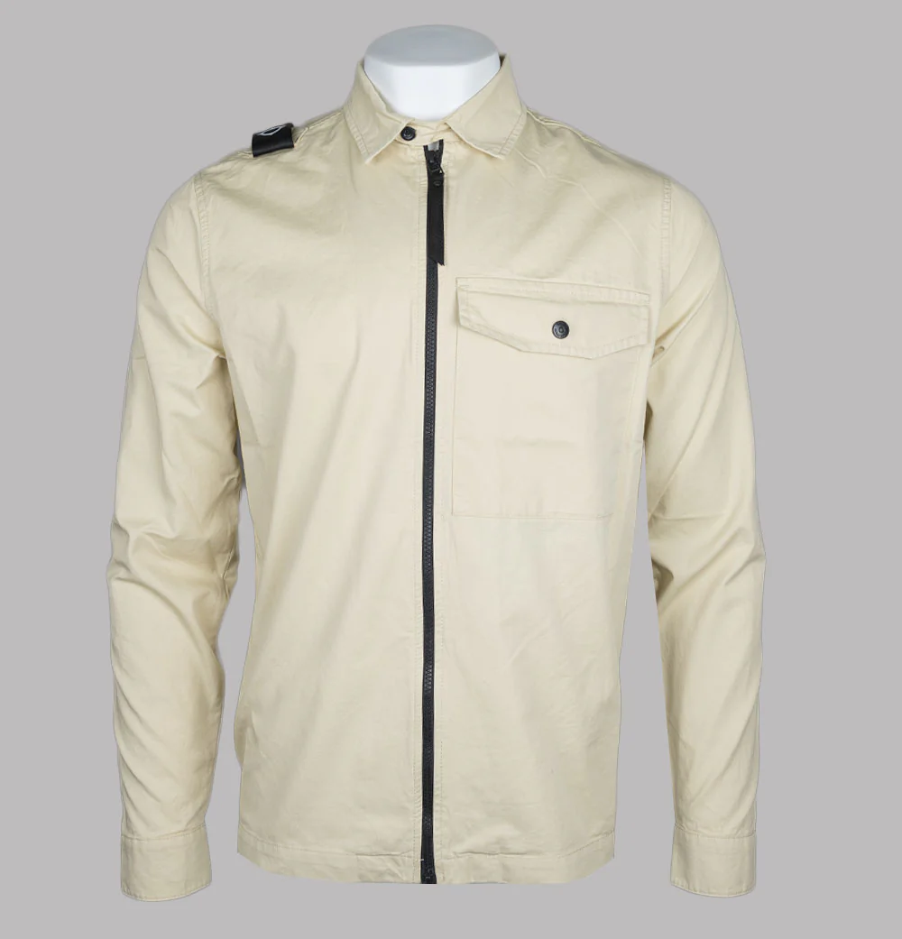 Ma.Strum PD Full Zip Overshirt Ash
