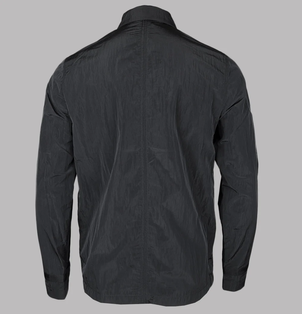 Ma.Strum Rivet Overshirt Jet Black - Image 2