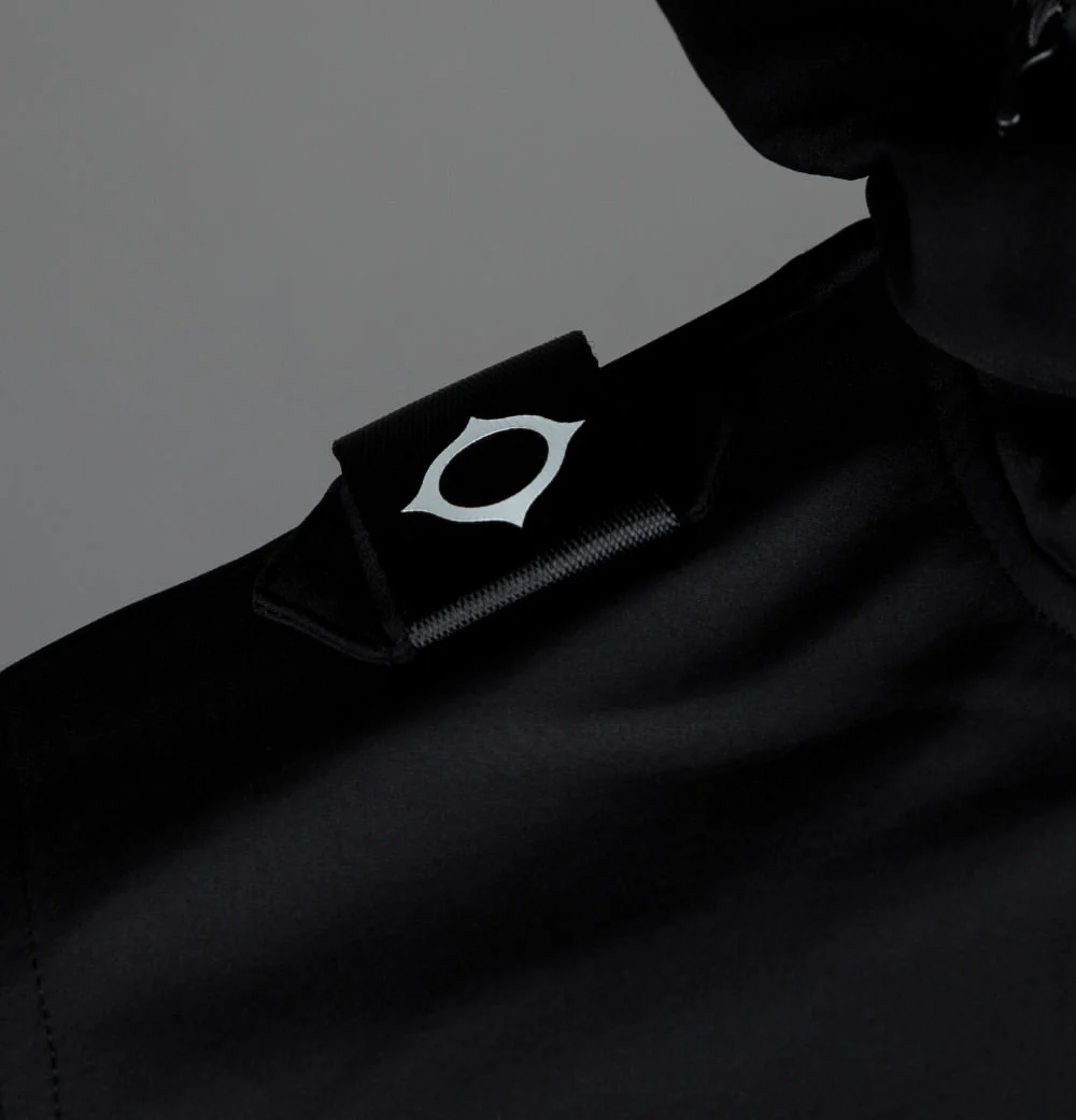 Ma.Strum Softshell Full Zip Hooded Jacket Jet Black - Image 4