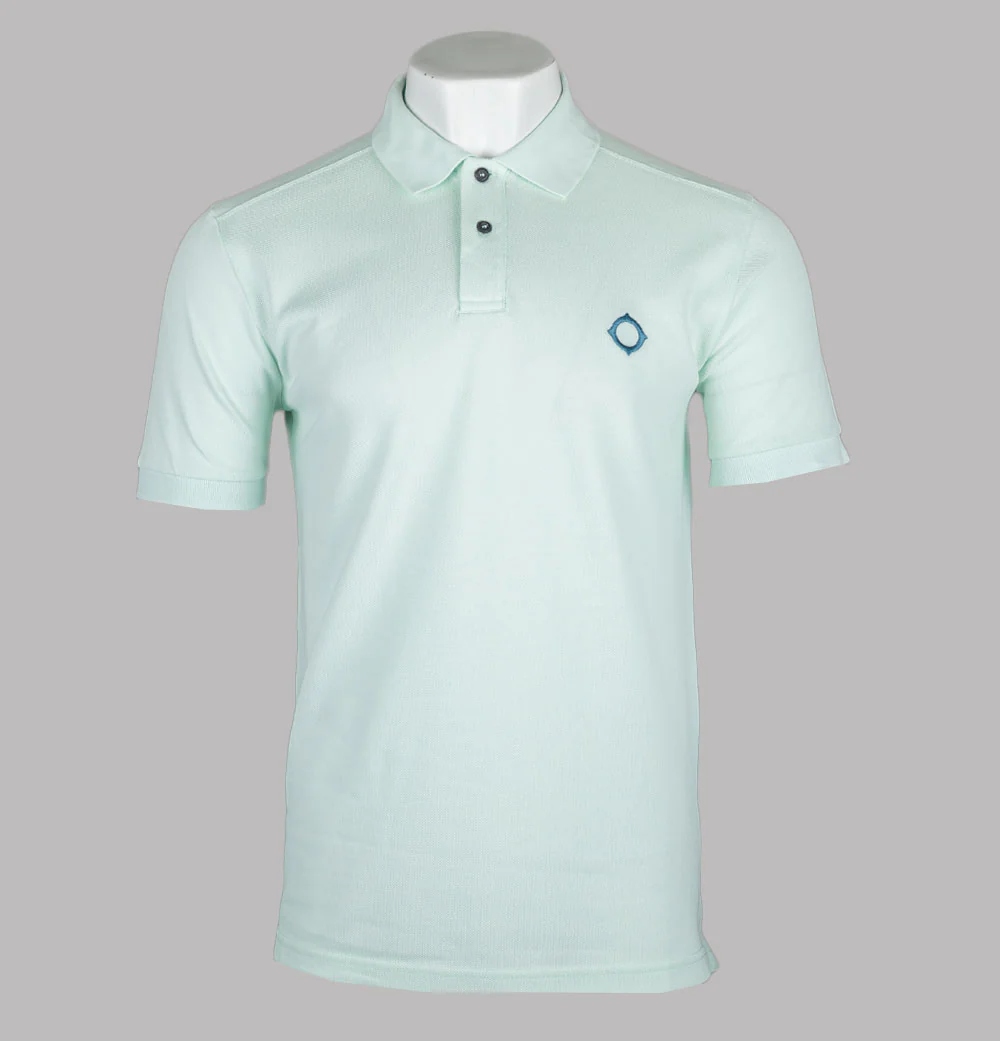 Ma.Strum SS Pique Polo Shirt Frost
