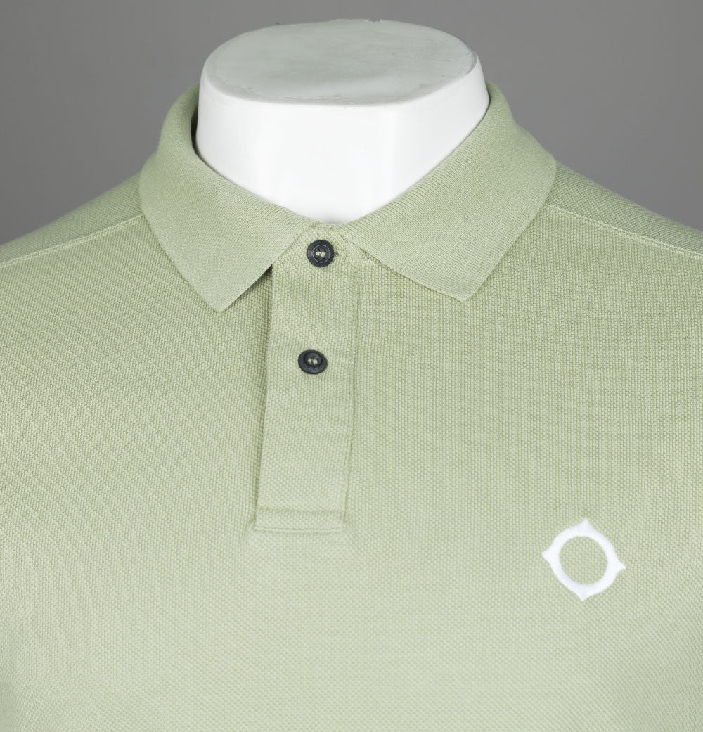 Ma.Strum SS Pique Polo Shirt Tea - Image 3