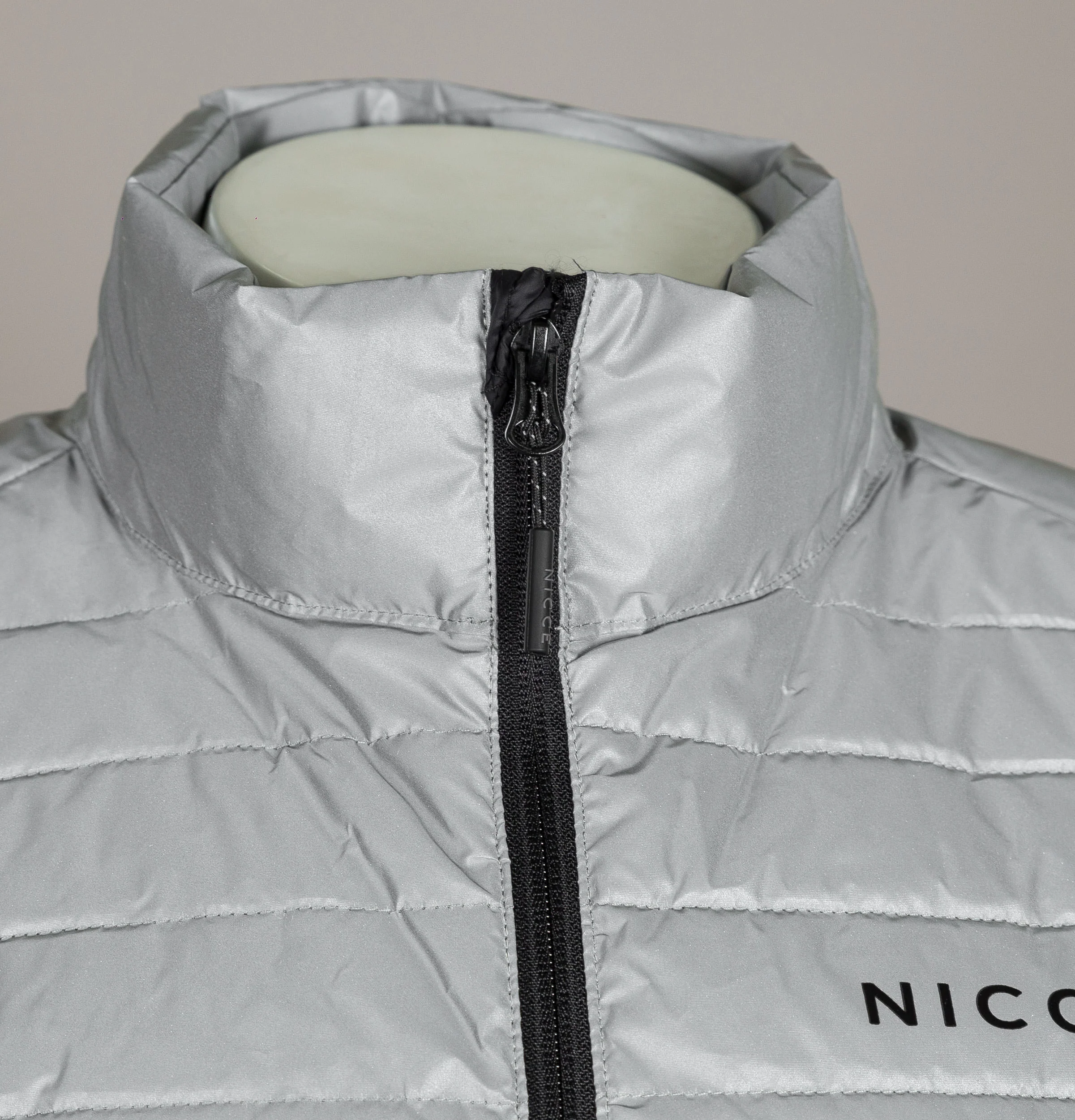 Nicce Maidan Gilet Silver - Image 3