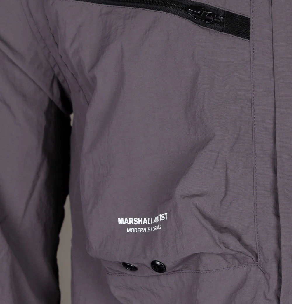 Marshall Artist Airscape Overshirt Dark Mauve - Image 5