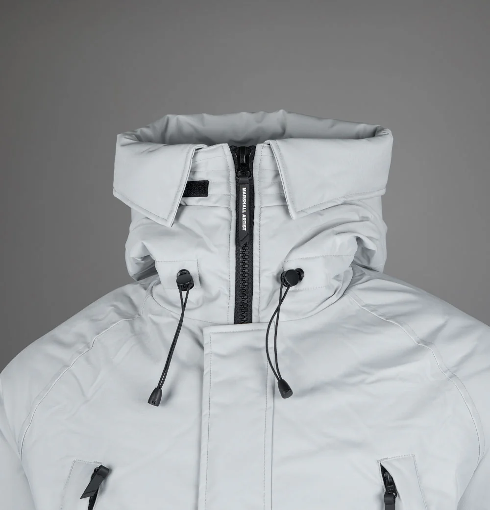 Marshall Artist Alverstone Jacket Apollo Grey - Image 3