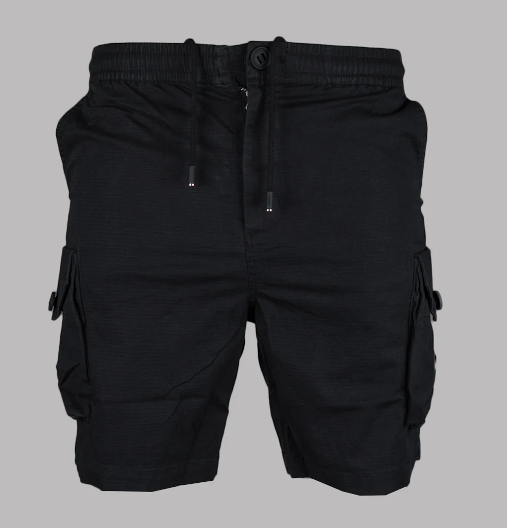 Marshall Artist Arniston Cargo Shorts Black - Image 2
