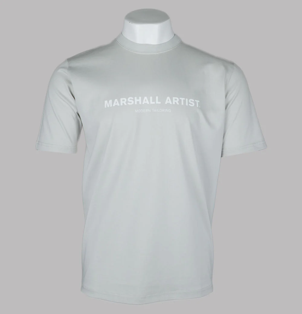 Marshall Artist Coastal Erosion T-Shirt Dove Grey