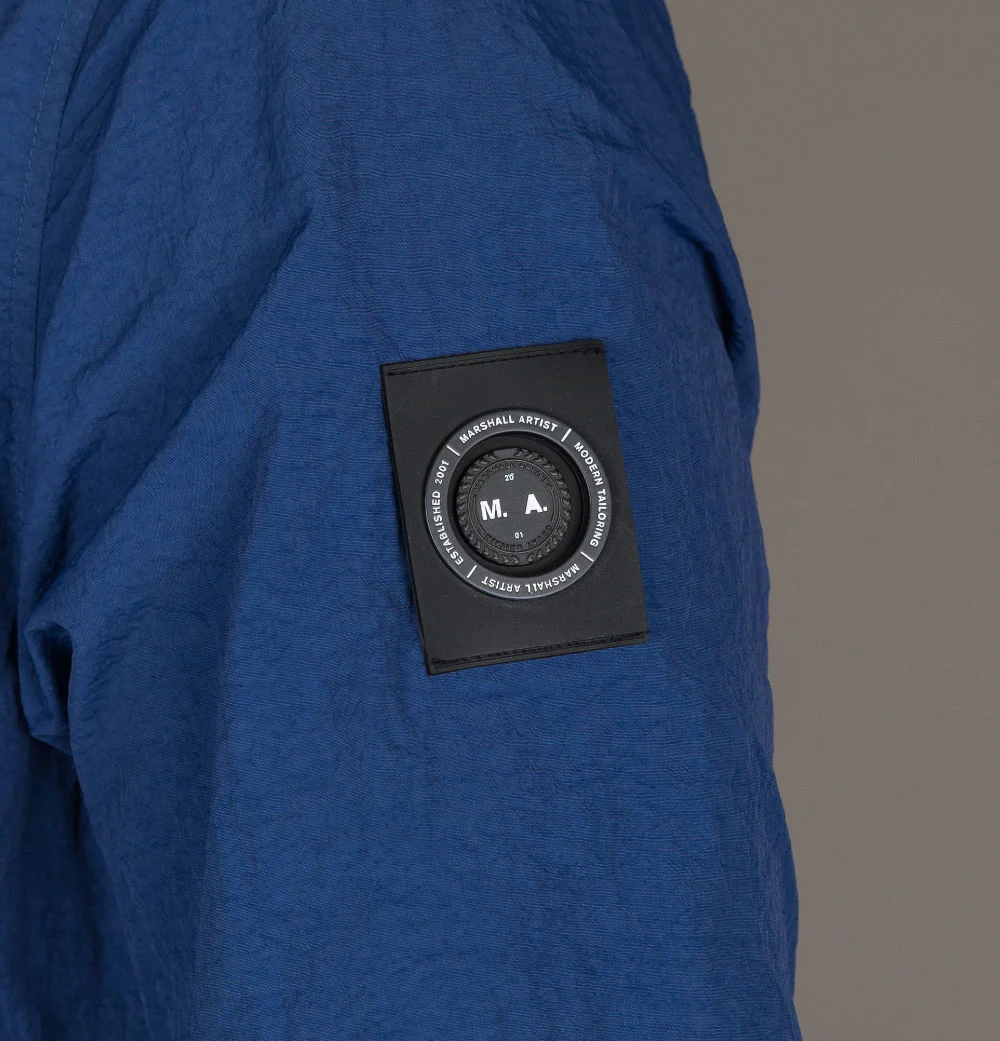 Marshall Artist GD Parachute Overshirt Cobalt - Image 5