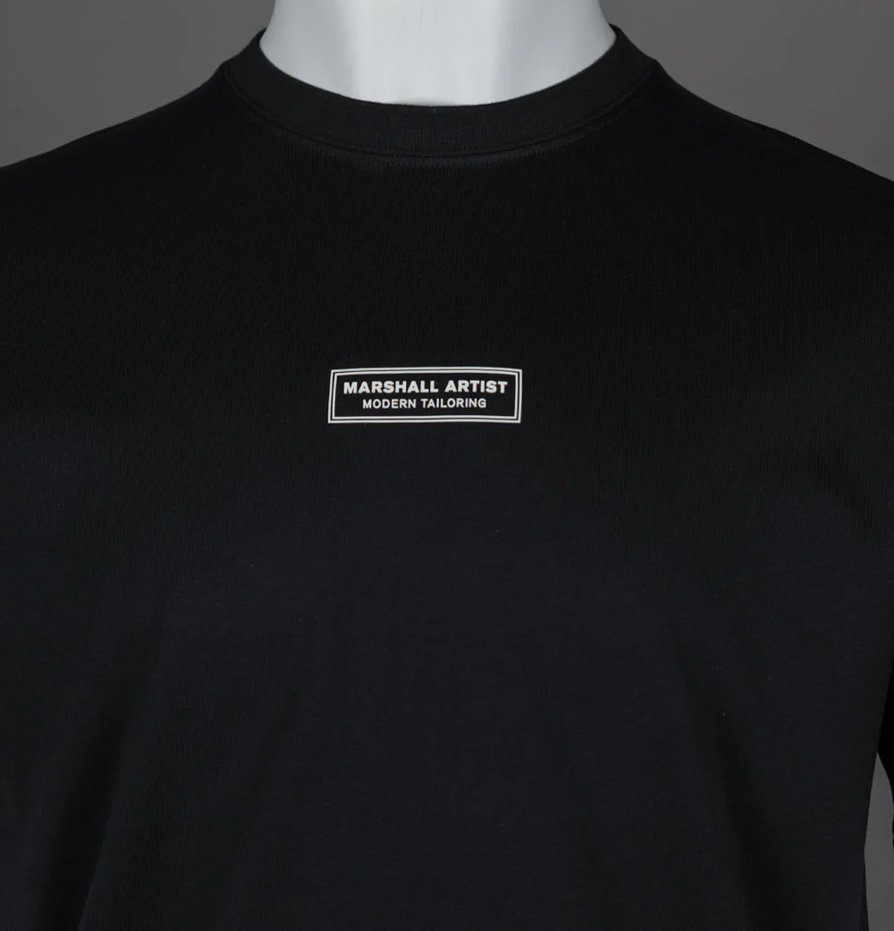 Marshall Artist Injection Box Logo T-Shirt Black - Image 3