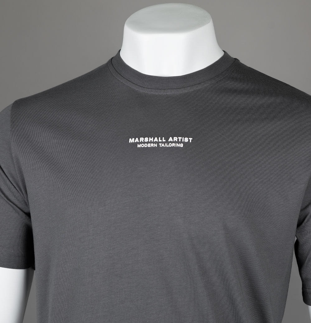 Marshall Artist Injection T-Shirt Gull Grey - Image 3
