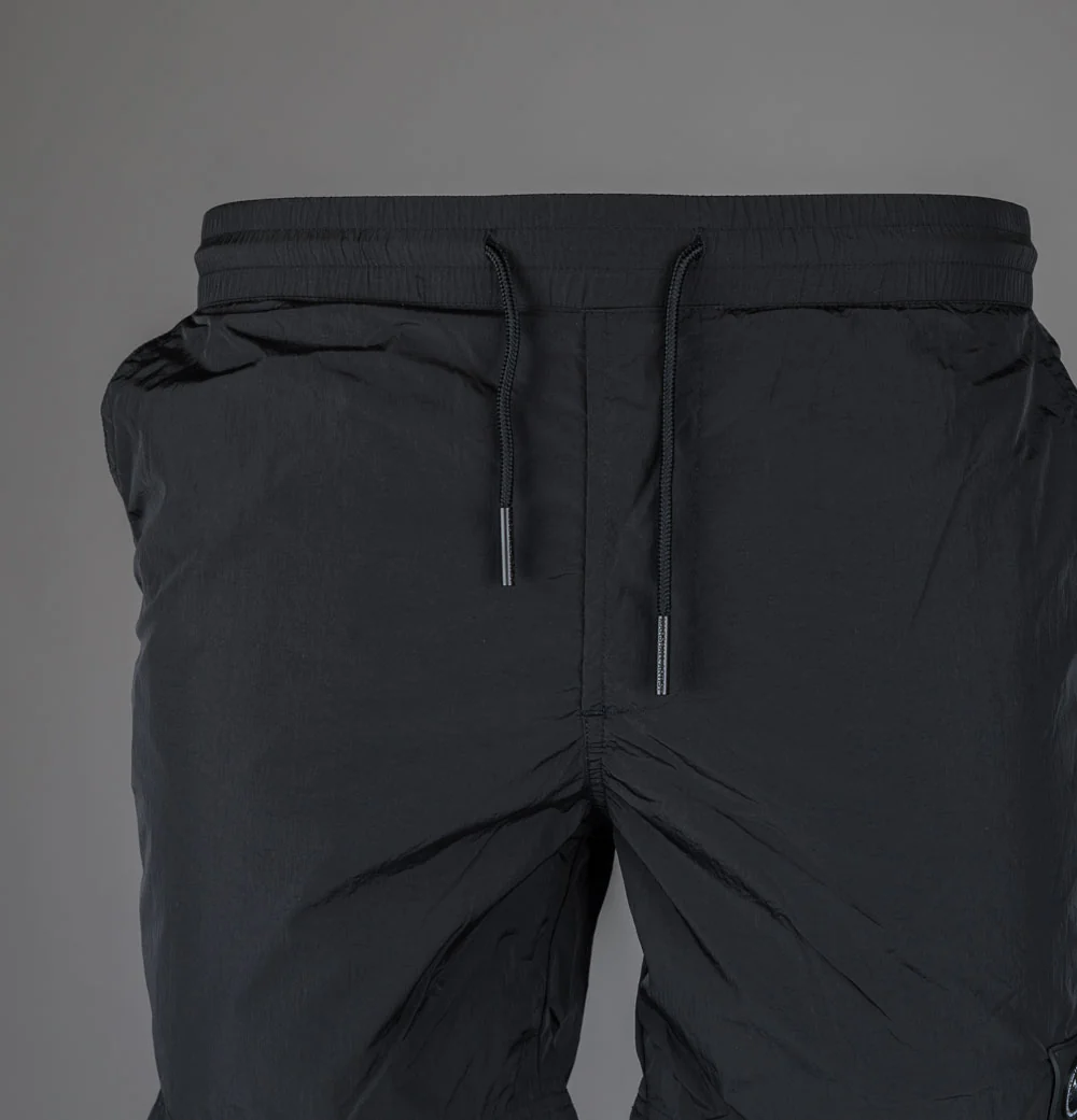 Marshall Artist Krinkle Nylon Swim Shorts Black - Image 4
