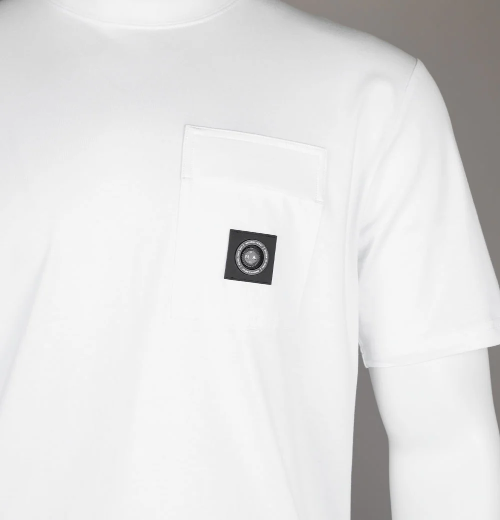 Marshall Artist Kyoto Pocket T-Shirt White - Image 3