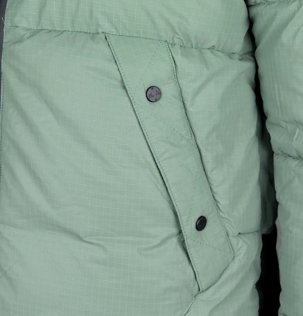 Marshall Artist Lavaredo Reflective Bubble Jacket Khaki - Image 5