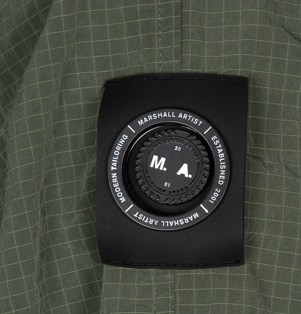 Marshall Artist Liquid Ripstop Parka Khaki - Image 7
