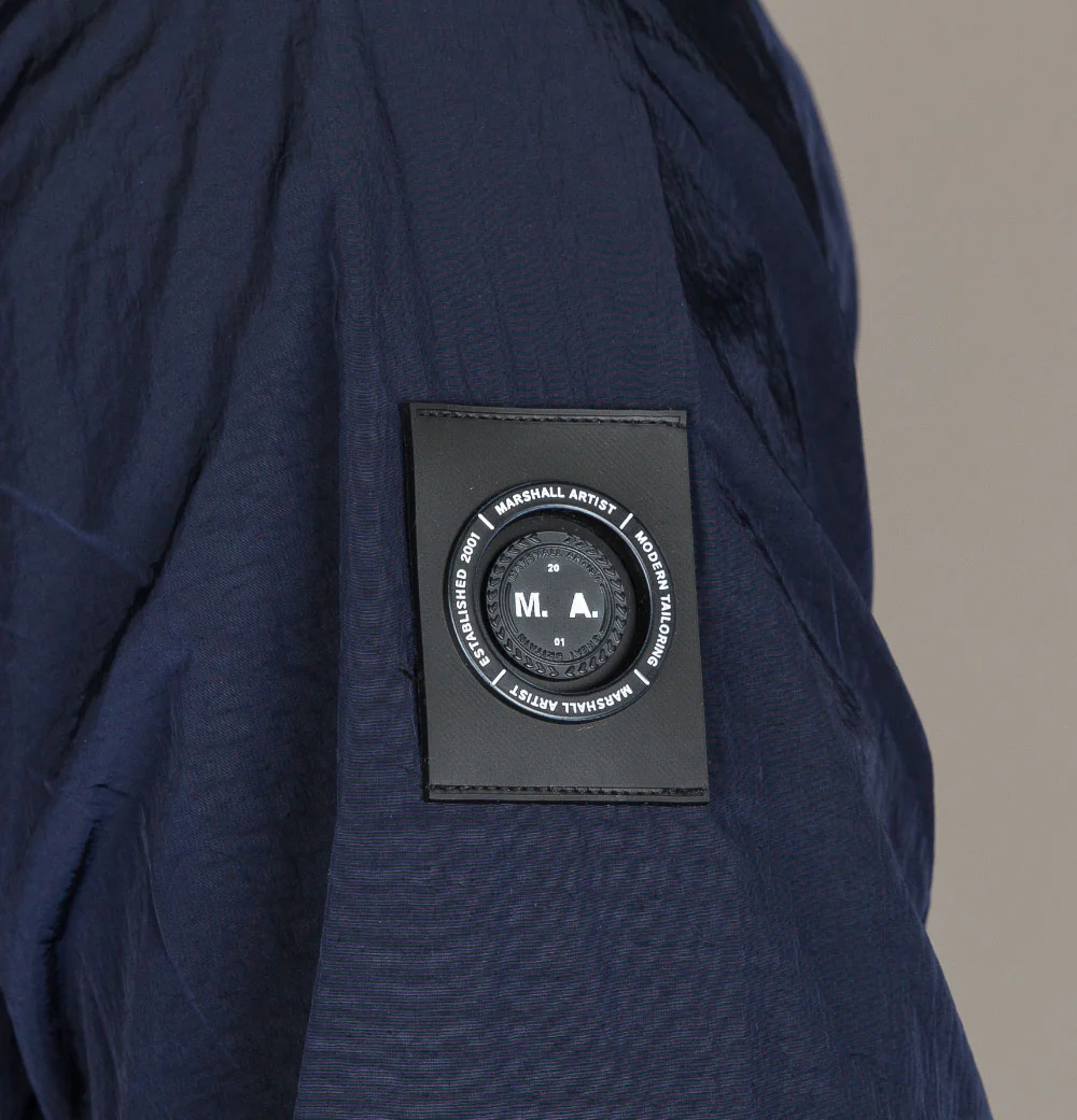 Marshall Artist Molecular Overshirt Navy Blue - Image 5