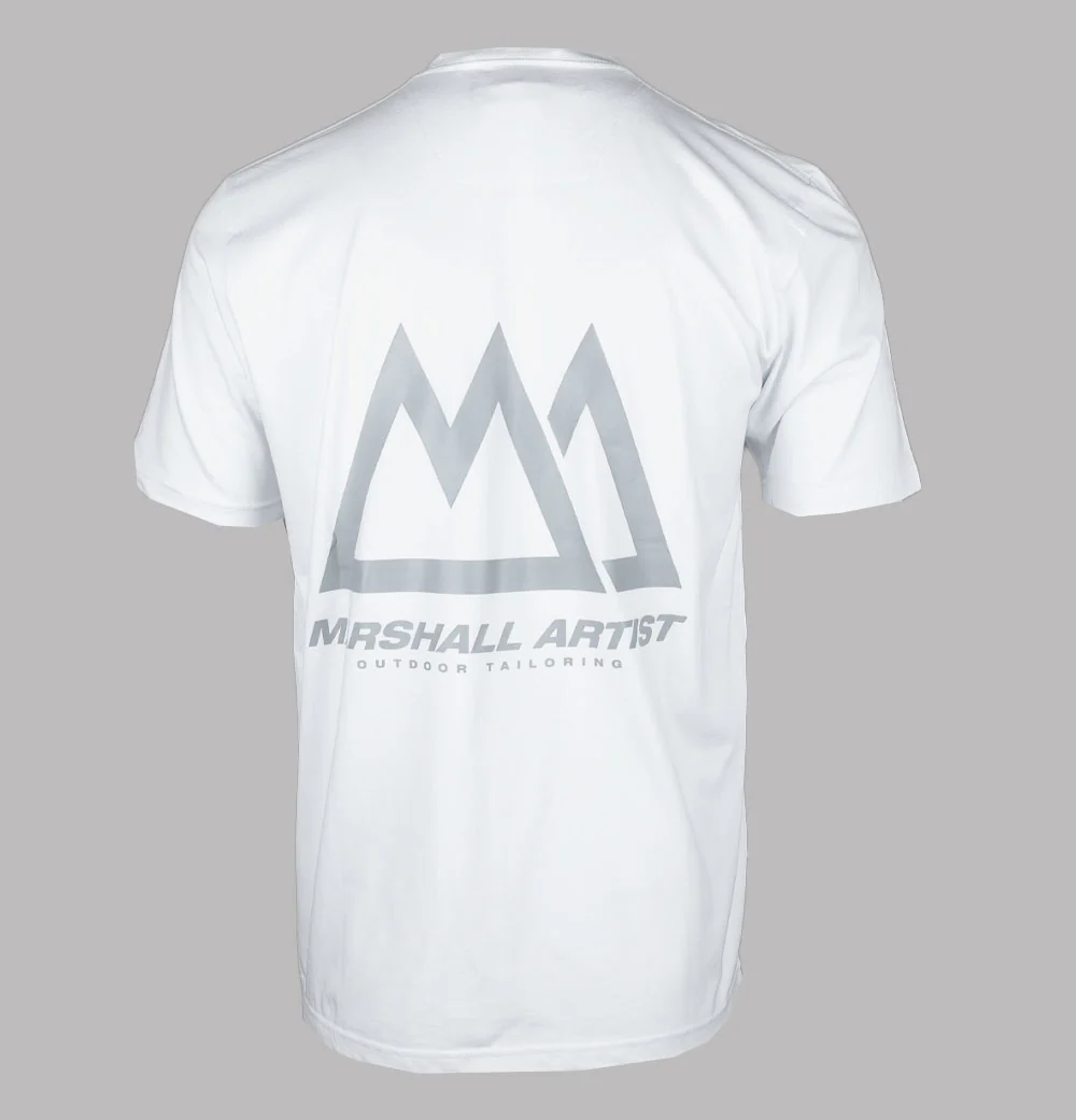 Marshall Artist Mountain Tailoring T-Shirt White - Image 2