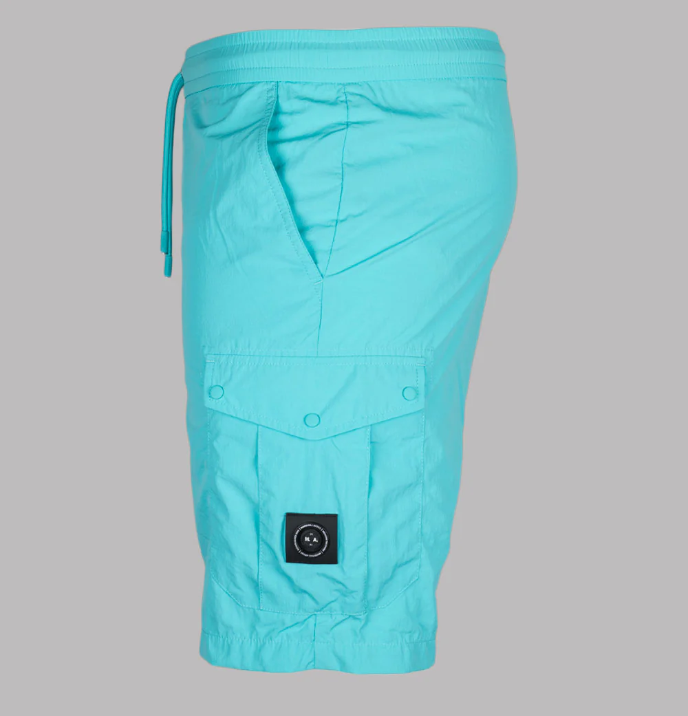 Marshall Artist Newport Cargo Shorts Cyan