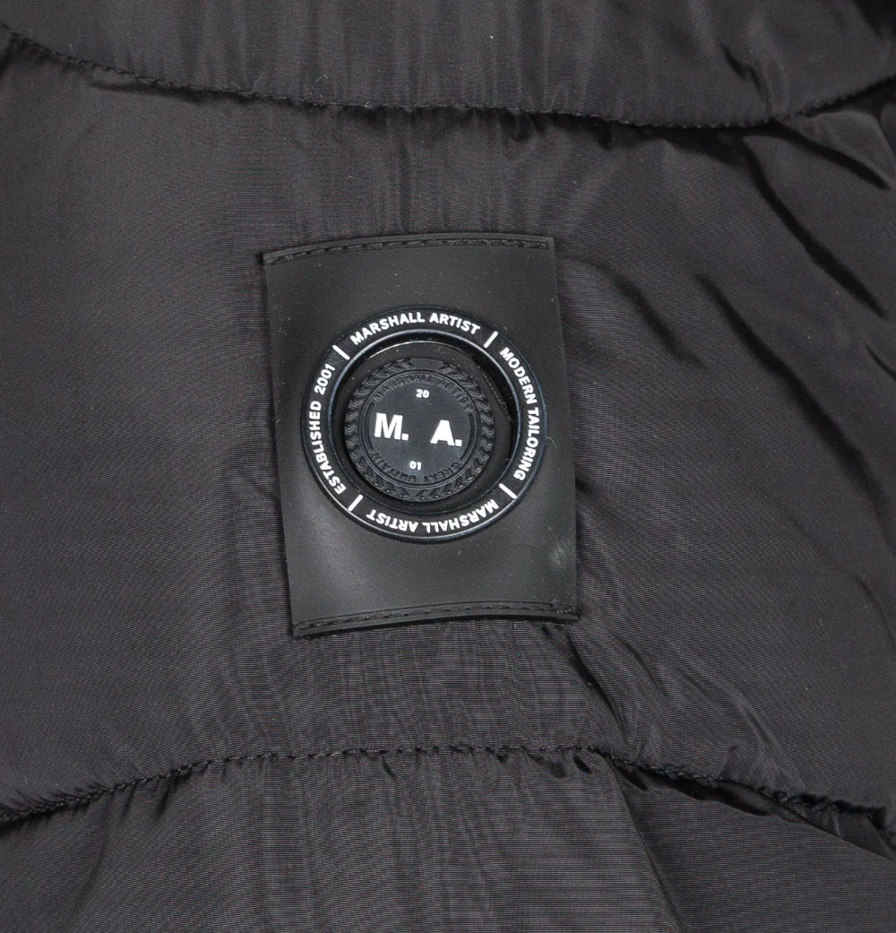 Marshall Artist Paninaro Bubble Jacket Black - Image 6