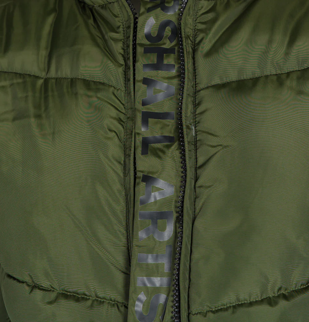 Marshall Artist Paninaro Bubble Jacket Khaki - Image 3