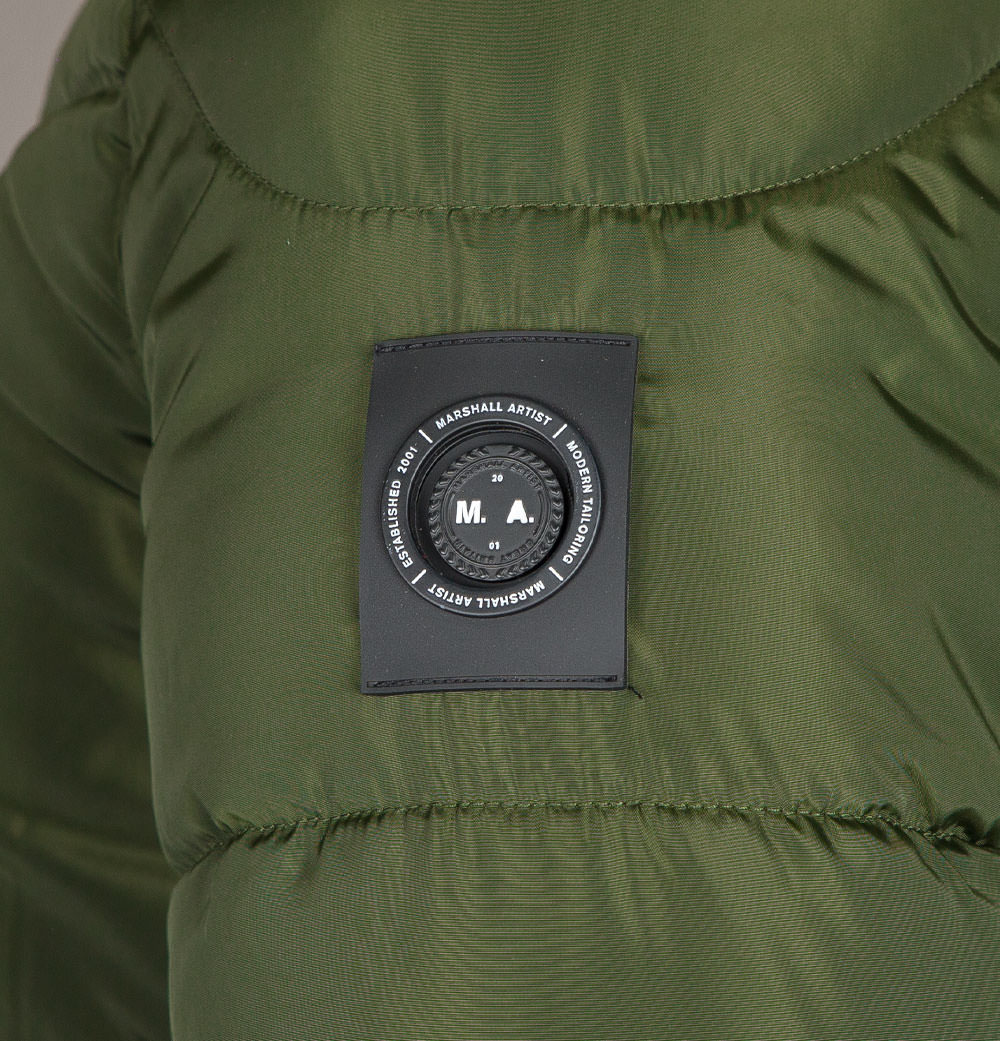 Marshall Artist Paninaro Bubble Jacket Khaki - Image 6