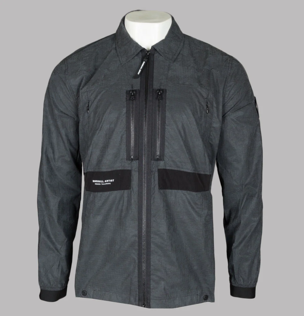 Marshall Artist Reflective Overshirt Black