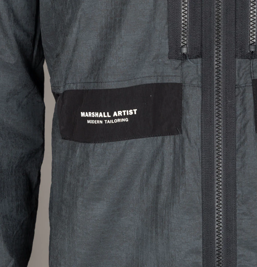 Marshall Artist Reflective Overshirt Black - Image 5