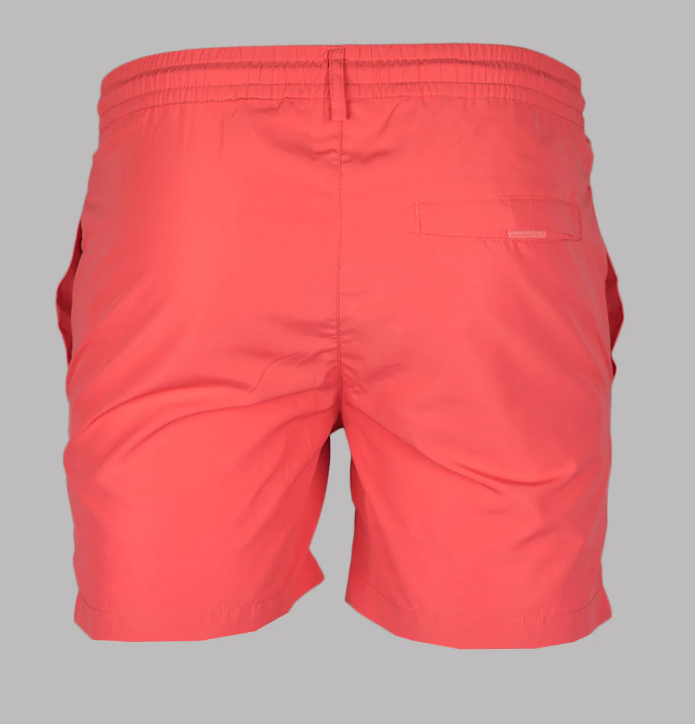 Marshall Artist Signature Swim Shorts Coral - Image 3