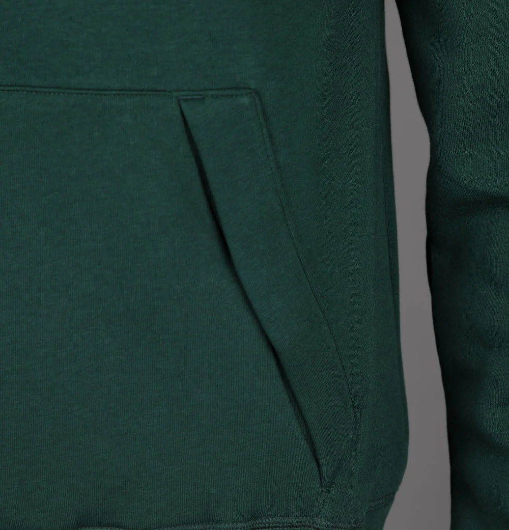 Marshall Artist Siren 1/4 Zip Sweatshirt Forest Green - Image 5