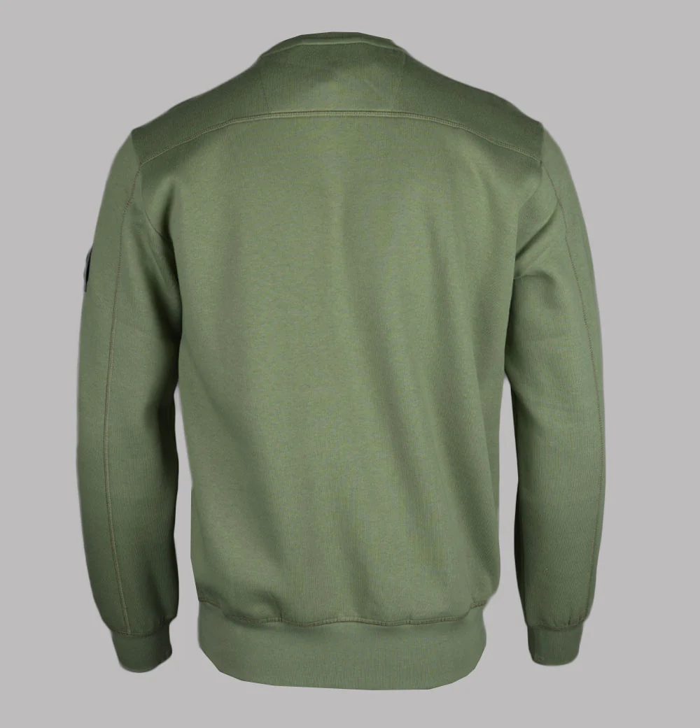 Marshall Artist Siren Box Logo Fleece Back Sweatshirt Clay - Image 2