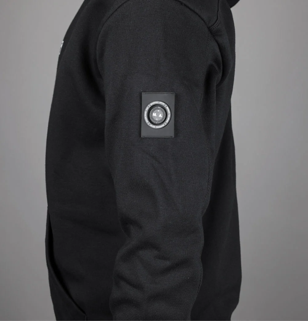 Marshall Artist Siren Box Logo OTH Hoodie Black - Image 5