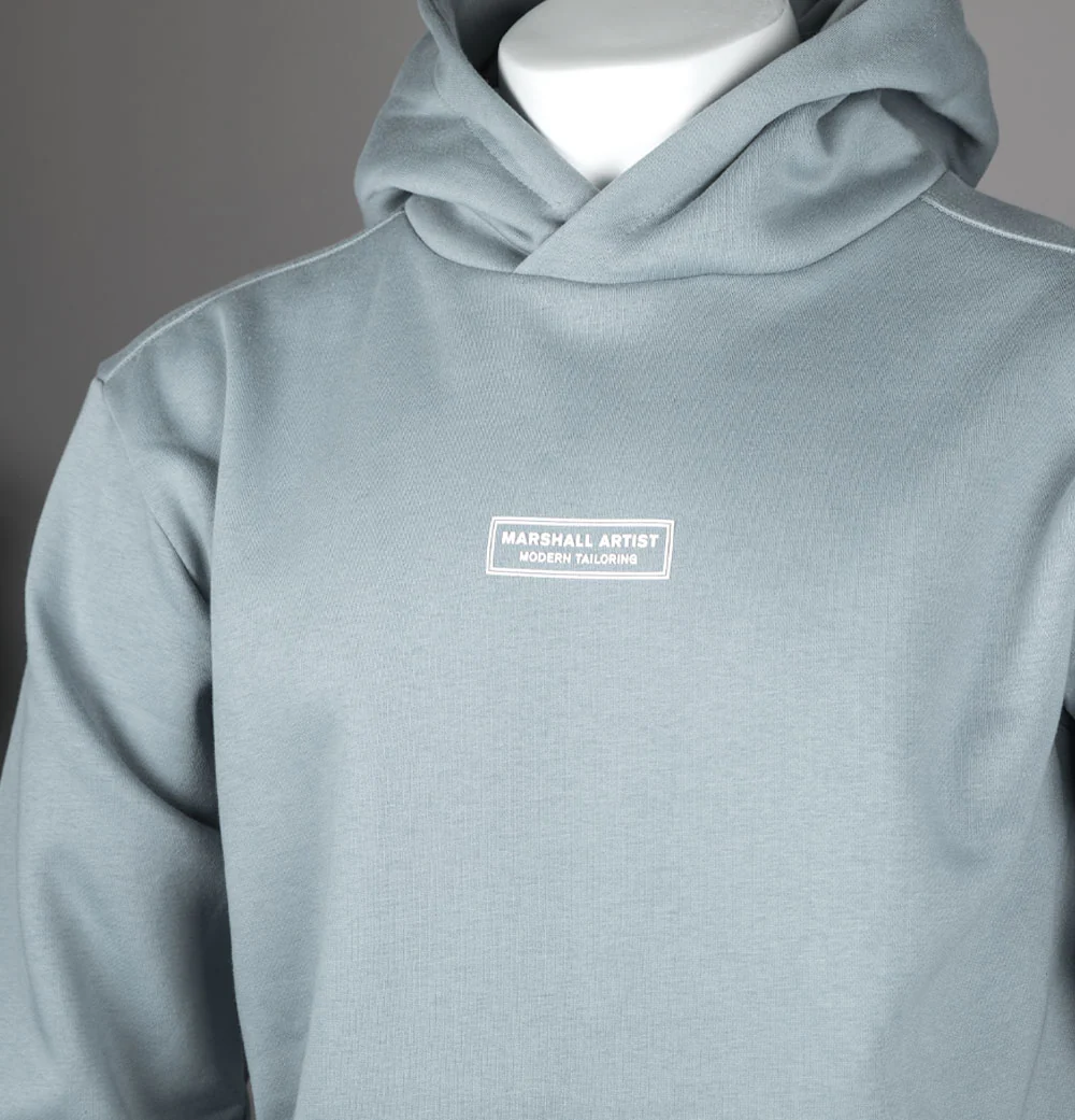 Marshall Artist Siren Box Logo OTH Hoodie Nardo Grey - Image 3