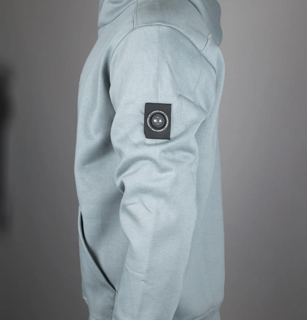 Marshall Artist Siren Box Logo OTH Hoodie Nardo Grey - Image 4