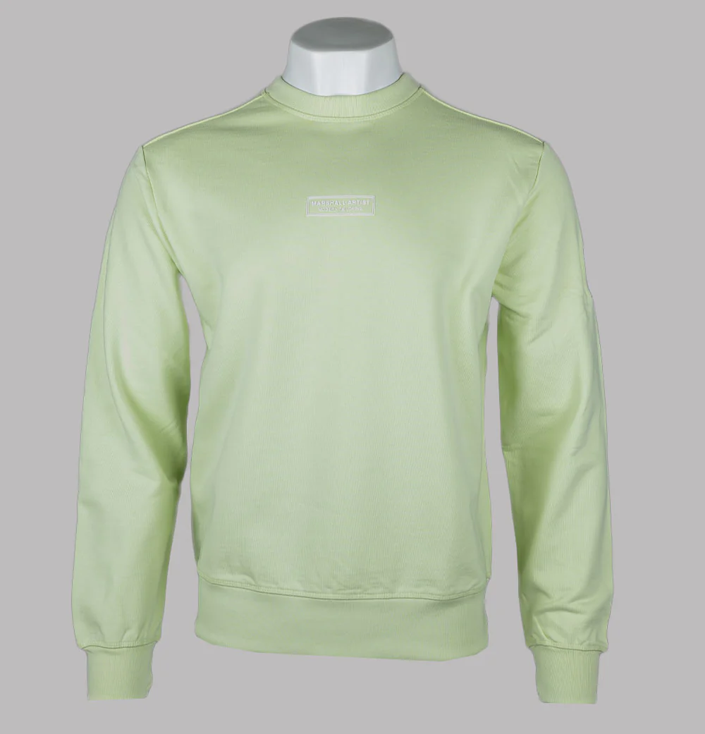Marshall Artist Siren Box Logo Sweatshirt Lime
