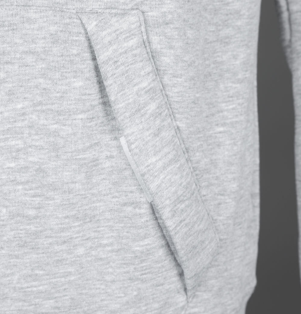 Marshall Artist Siren Hoodie Grey Marl - Image 4