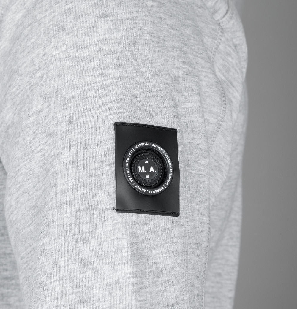 Marshall Artist Siren Hoodie Grey Marl - Image 5