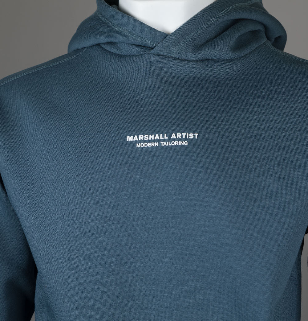 Marshall Artist Siren Hoodie Slate Blue - Image 3