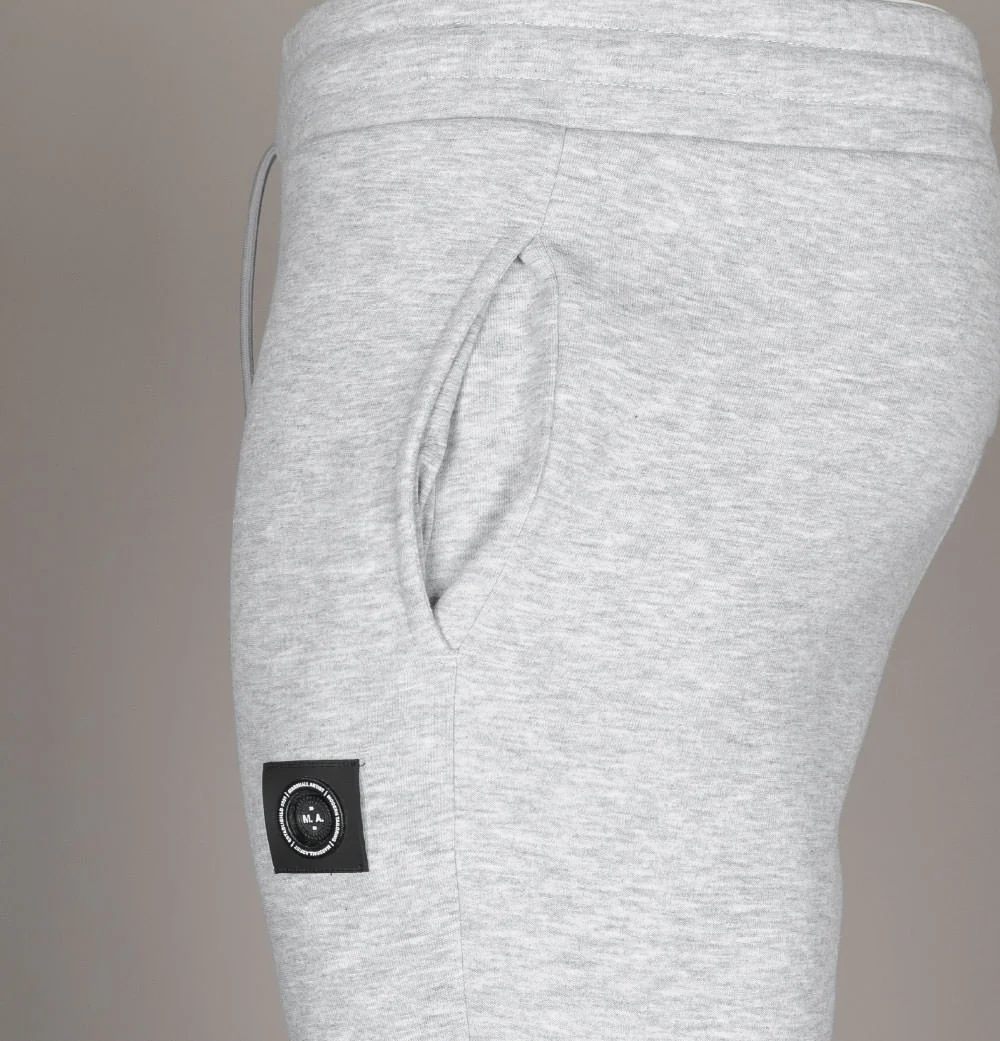Marshall Artist Siren Slim Joggers Grey Marl - Image 3