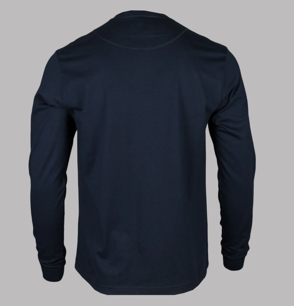 Marshall Artist Siren L/S T-Shirt Navy - Image 2